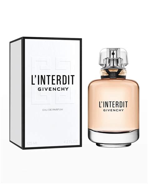 givenchy l'interdit top notes|Givenchy fragrance.